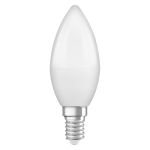Ledvance Classic LED E14 Kaars Mat 4.9W 470lm - 827 Zeer Warm Wit | Vervangt 40W