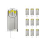 Voordeelpak 10x Noxion LED Bolt G4 1.8W 830 12V | Warm Wit - Vervangt 20W