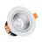 LED Spot Rond Kantelbaar 12W 960lm - 830 Warm Wit | 107mm - Zaagmaat 90mm - UGR