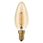 Ledvance Vintage 1906 LED E14 Kaars Goud 3.4W 250lm - 822 Zeer Warm Wit | Dimbaar - Vervangt 25W